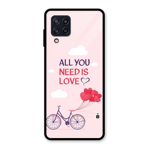 Cycle Of Love Glass Back Case for Galaxy M32