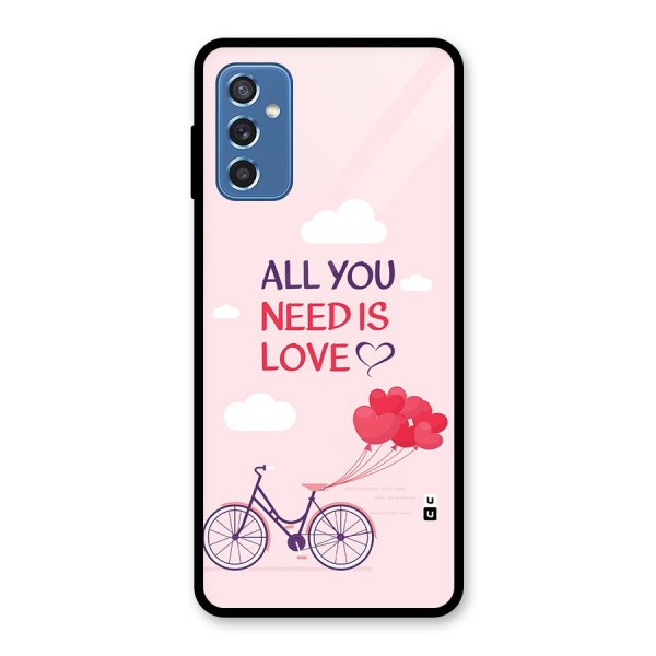 Cycle Of Love Glass Back Case for Galaxy M52 5G