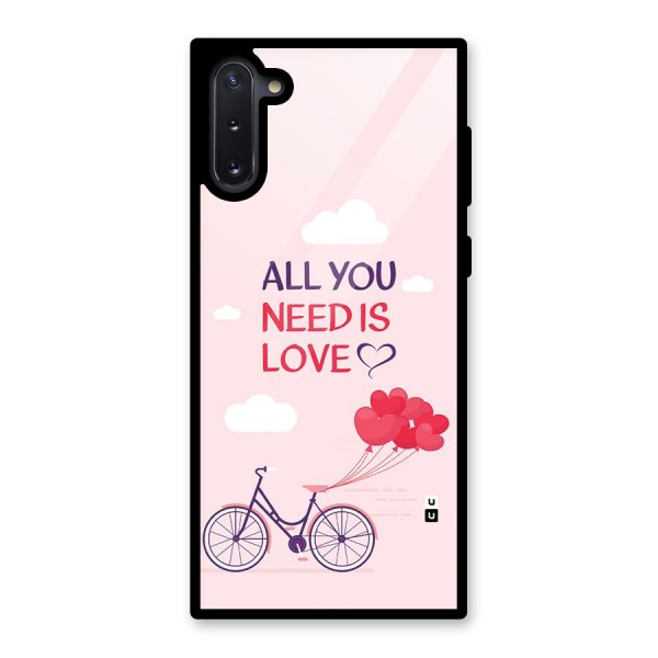 Cycle Of Love Glass Back Case for Galaxy Note 10