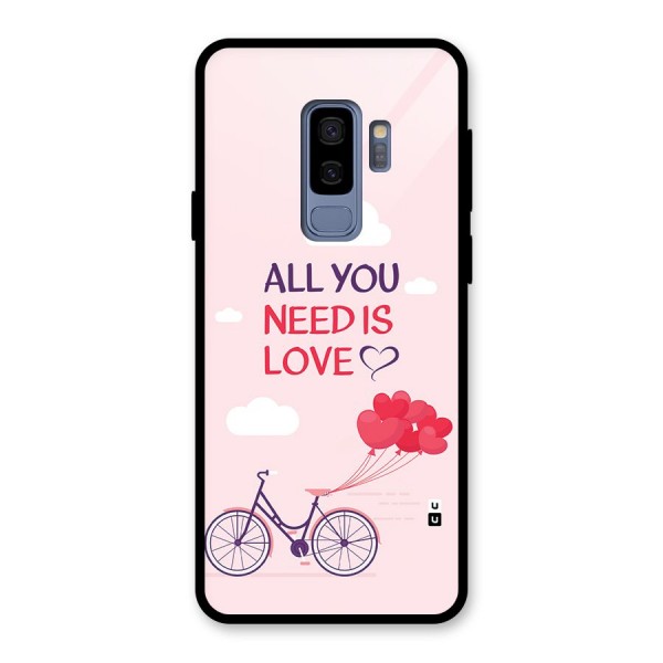 Cycle Of Love Glass Back Case for Galaxy S9 Plus