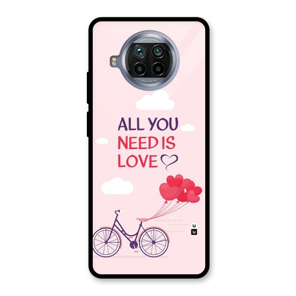 Cycle Of Love Glass Back Case for Mi 10i