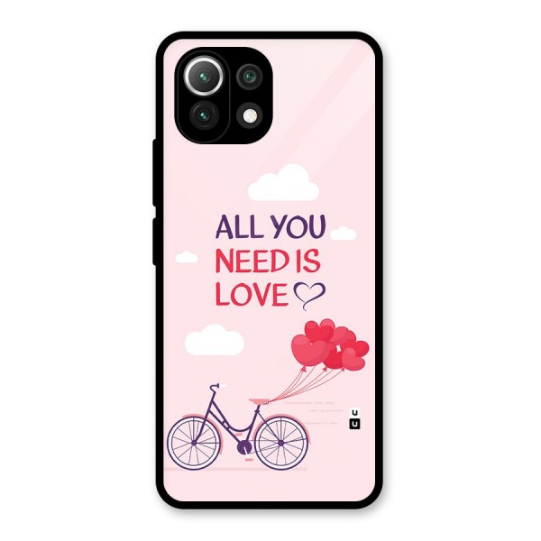 Cycle Of Love Glass Back Case for Mi 11 Lite