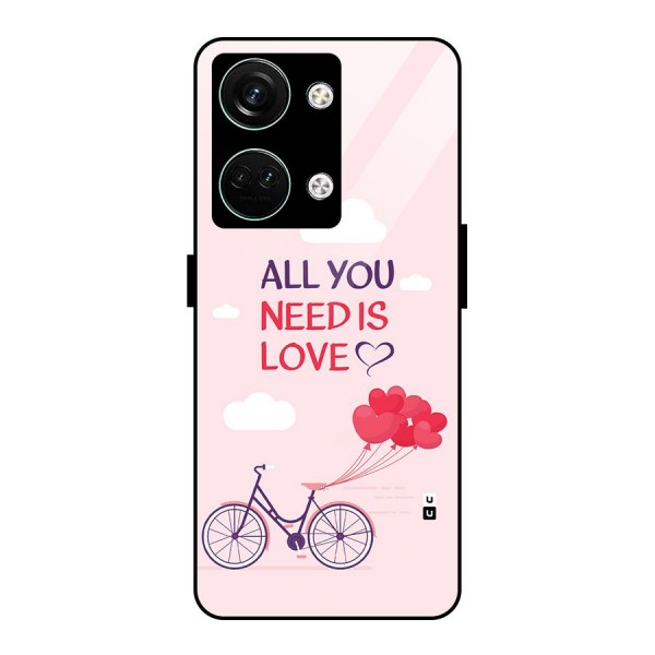 Cycle Of Love Glass Back Case for Oneplus Nord 3