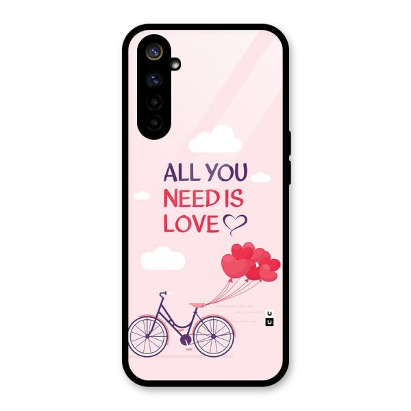 Cycle Of Love Glass Back Case for Realme 6