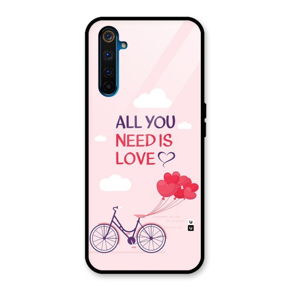 Cycle Of Love Glass Back Case for Realme 6 Pro