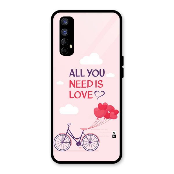 Cycle Of Love Glass Back Case for Realme 7