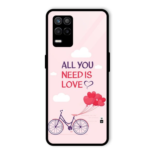 Cycle Of Love Glass Back Case for Realme 8s 5G