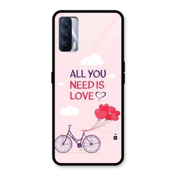 Cycle Of Love Glass Back Case for Realme X7