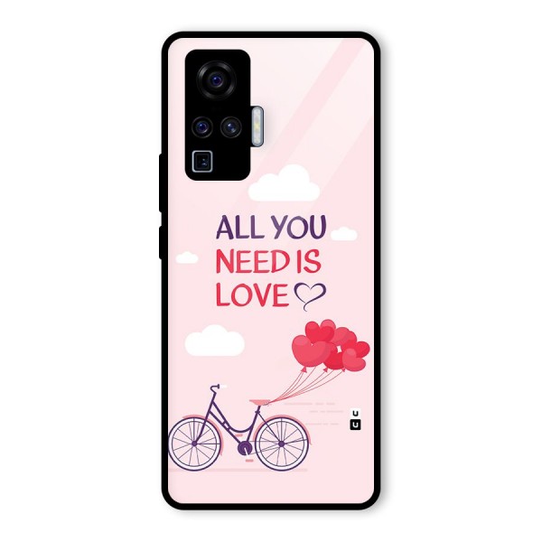 Cycle Of Love Glass Back Case for Vivo X50 Pro