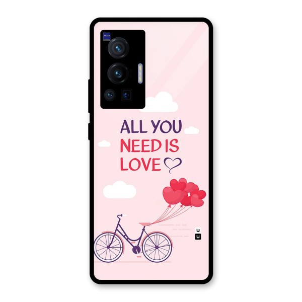 Cycle Of Love Glass Back Case for Vivo X70 Pro