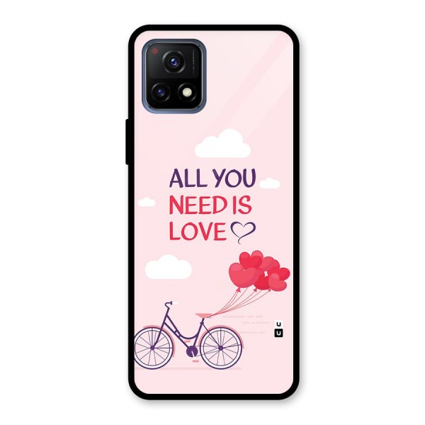 Cycle Of Love Glass Back Case for Vivo Y72 5G