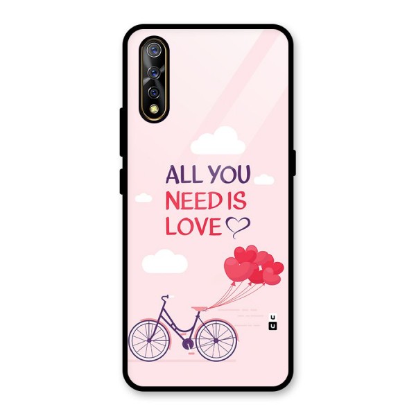 Cycle Of Love Glass Back Case for Vivo Z1x