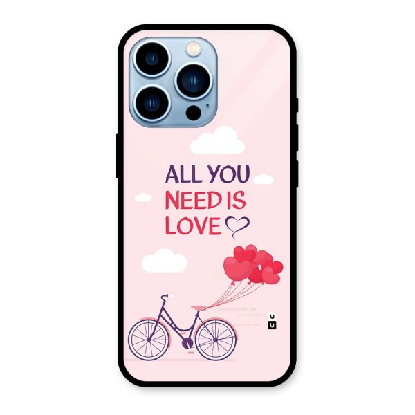 Cycle Of Love Glass Back Case for iPhone 13 Pro