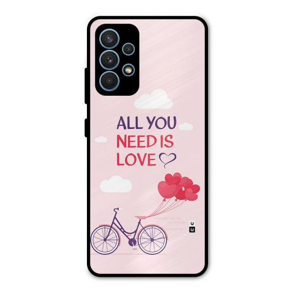 Cycle Of Love Metal Back Case for Galaxy A32