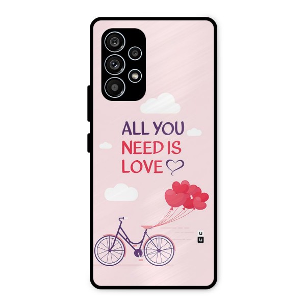 Cycle Of Love Metal Back Case for Galaxy A53 5G