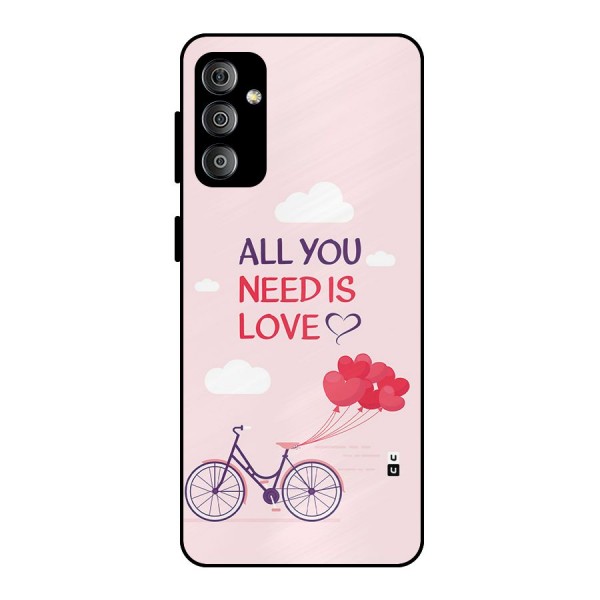 Cycle Of Love Metal Back Case for Galaxy F23