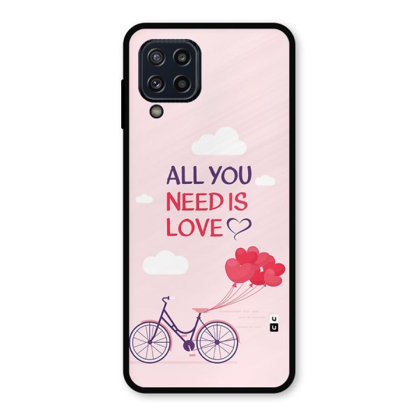 Cycle Of Love Metal Back Case for Galaxy M32