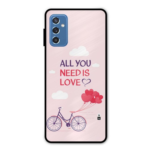 Cycle Of Love Metal Back Case for Galaxy M52 5G