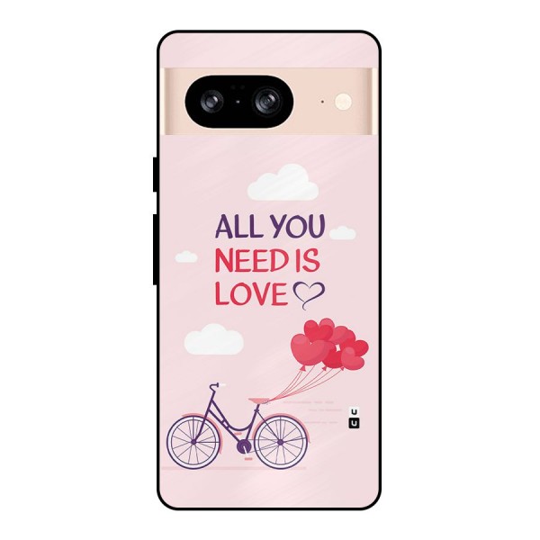 Cycle Of Love Metal Back Case for Google Pixel 8