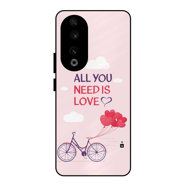 Cycle Of Love Metal Back Case for Honor 90