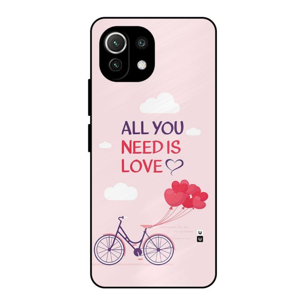 Cycle Of Love Metal Back Case for Mi 11 Lite