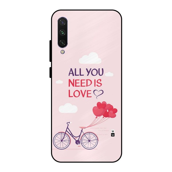 Cycle Of Love Metal Back Case for Mi A3