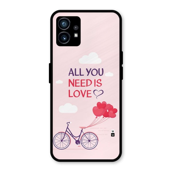 Cycle Of Love Metal Back Case for Nothing Phone 1