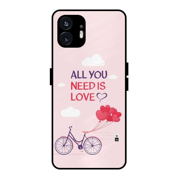 Cycle Of Love Metal Back Case for Nothing Phone 2