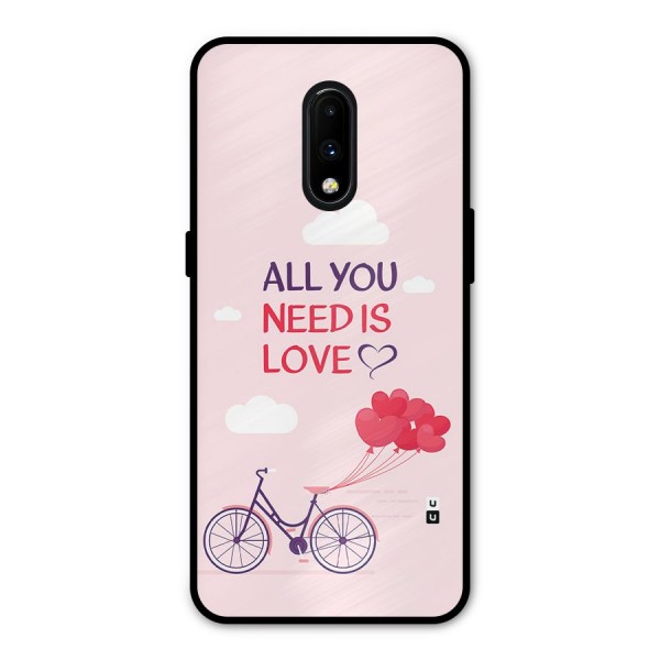 Cycle Of Love Metal Back Case for OnePlus 7