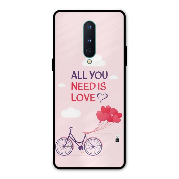 Cycle Of Love Metal Back Case for OnePlus 8