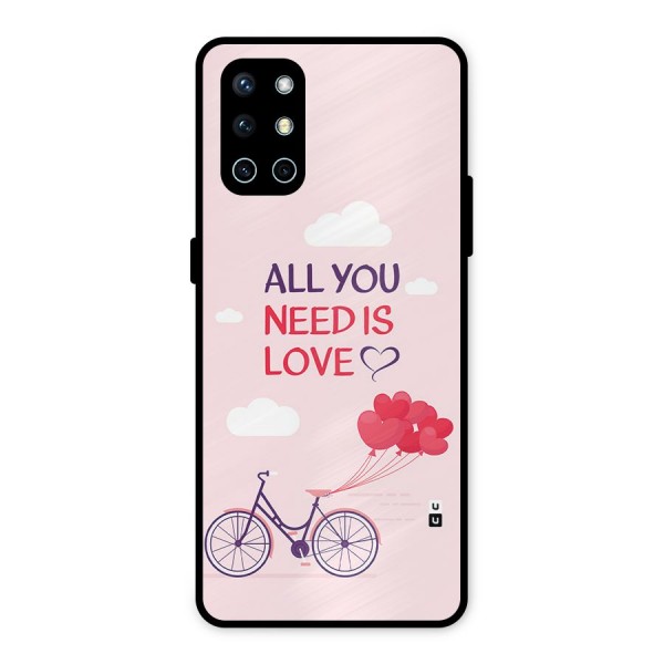 Cycle Of Love Metal Back Case for OnePlus 9R