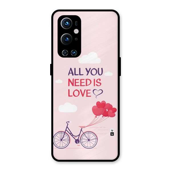 Cycle Of Love Metal Back Case for OnePlus 9 Pro