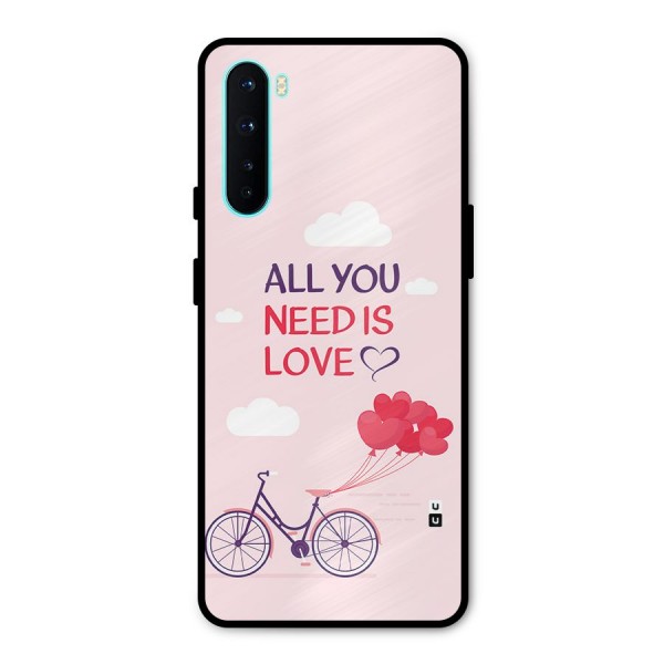 Cycle Of Love Metal Back Case for OnePlus Nord