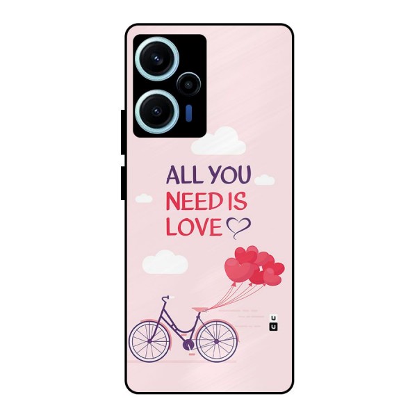 Cycle Of Love Metal Back Case for Poco F5