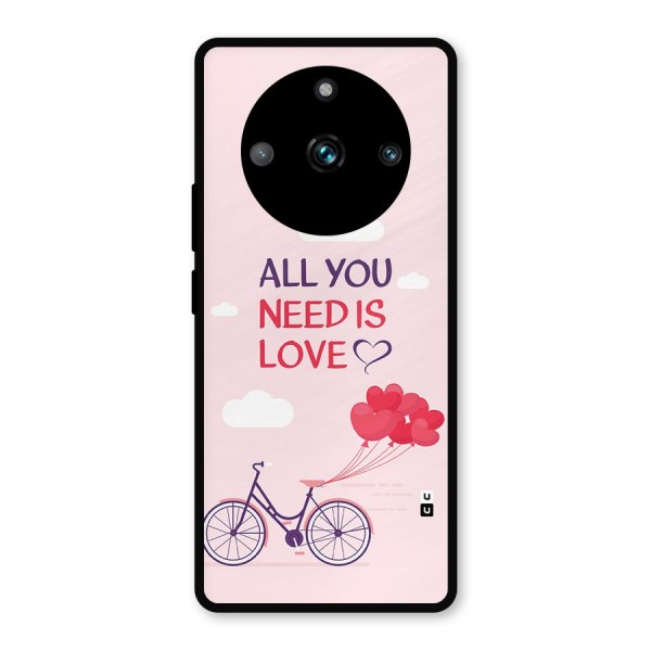 Cycle Of Love Metal Back Case for Realme 11 Pro