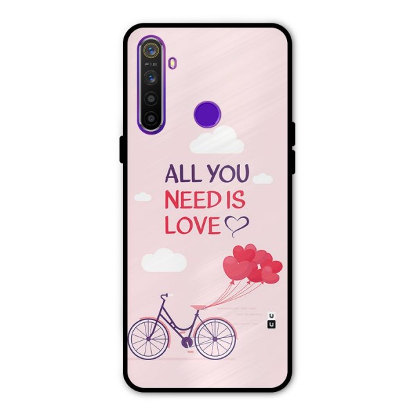 Cycle Of Love Metal Back Case for Realme 5i