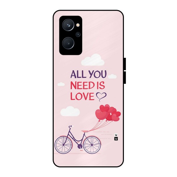 Cycle Of Love Metal Back Case for Realme 9i 5G