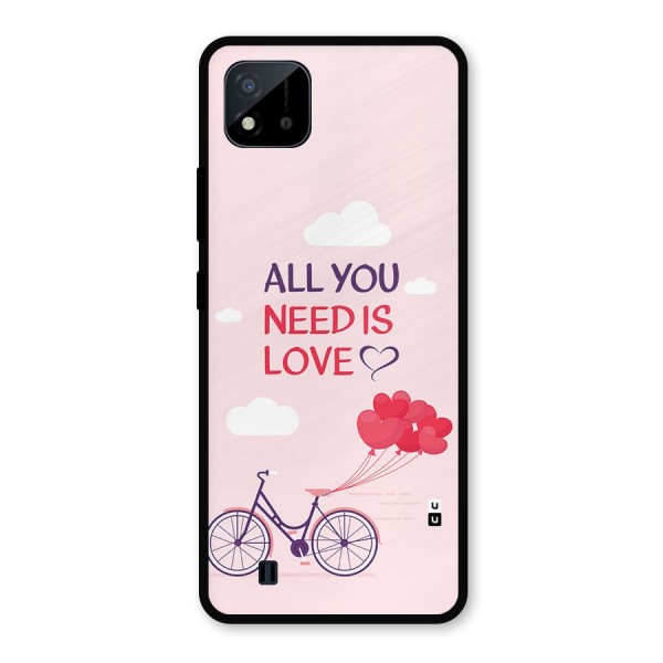 Cycle Of Love Metal Back Case for Realme C11 2021