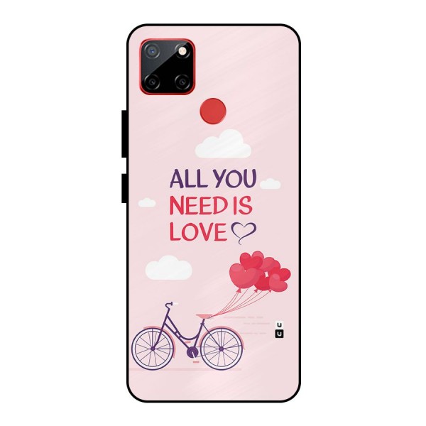 Cycle Of Love Metal Back Case for Realme C12