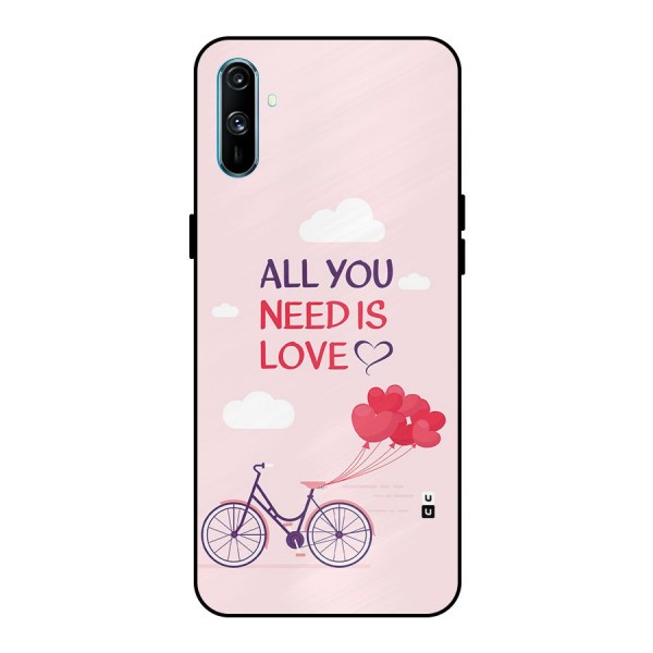 Cycle Of Love Metal Back Case for Realme C3