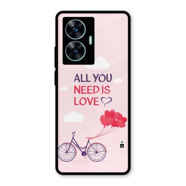 Cycle Of Love Metal Back Case for Realme C55