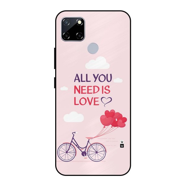 Cycle Of Love Metal Back Case for Realme Narzo 20