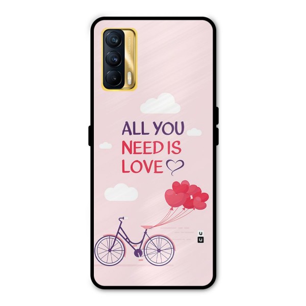 Cycle Of Love Metal Back Case for Realme X7