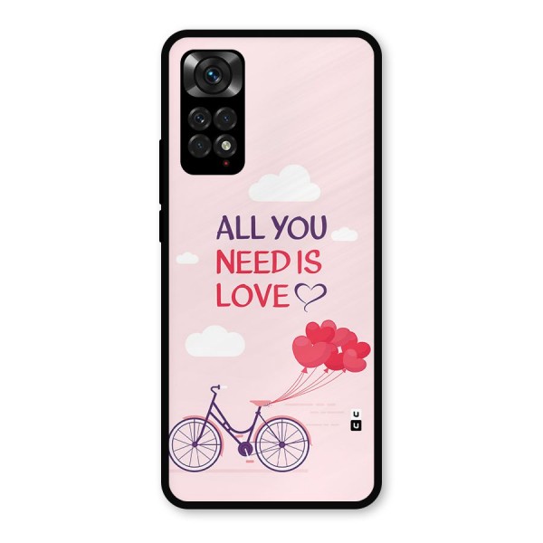 Cycle Of Love Metal Back Case for Redmi Note 11