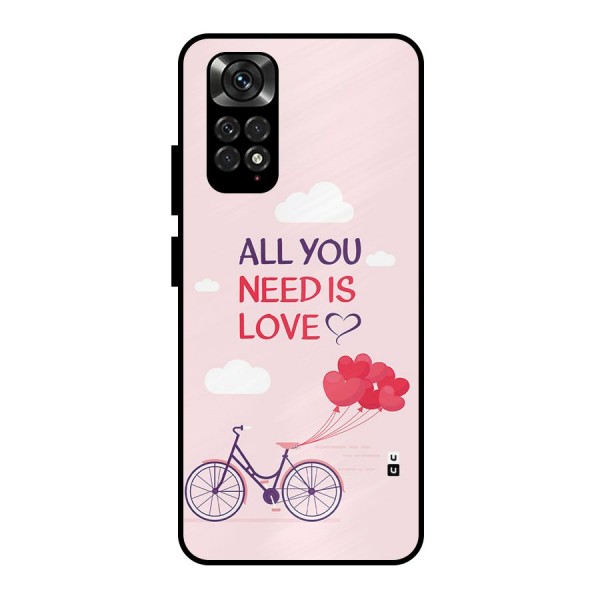 Cycle Of Love Metal Back Case for Redmi Note 11 Pro
