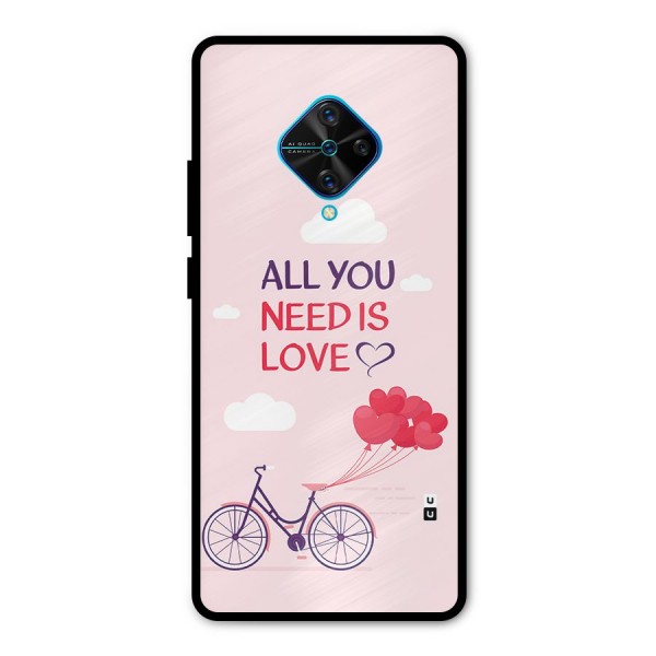 Cycle Of Love Metal Back Case for Vivo S1 Pro