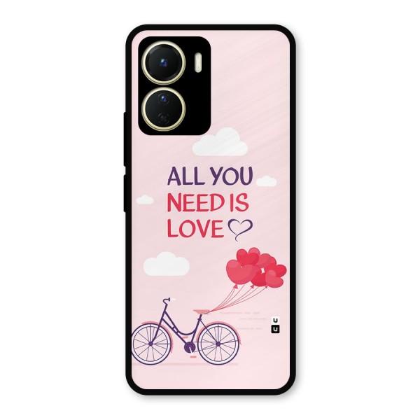 Cycle Of Love Metal Back Case for Vivo T2x