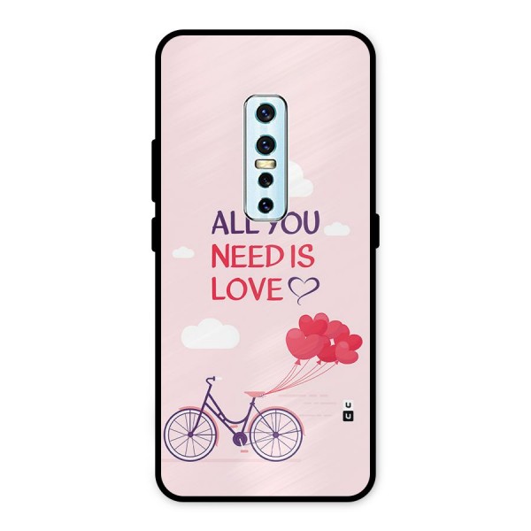 Cycle Of Love Metal Back Case for Vivo V17 Pro