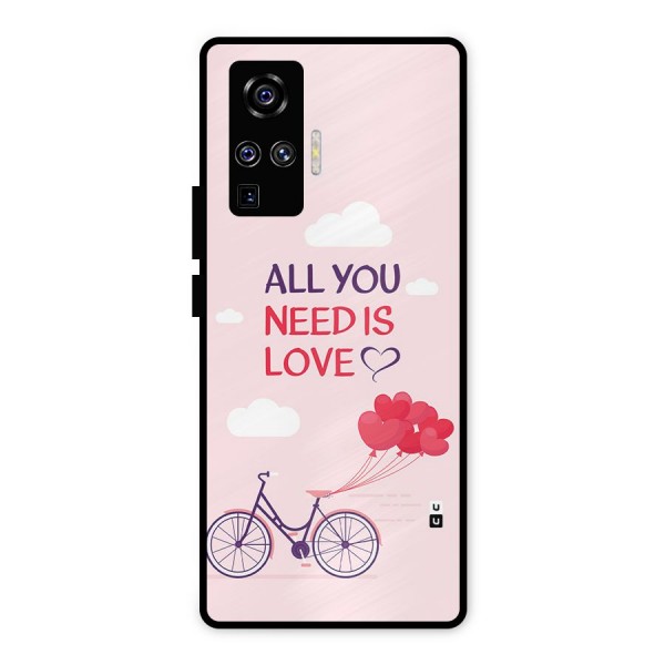 Cycle Of Love Metal Back Case for Vivo X50 Pro