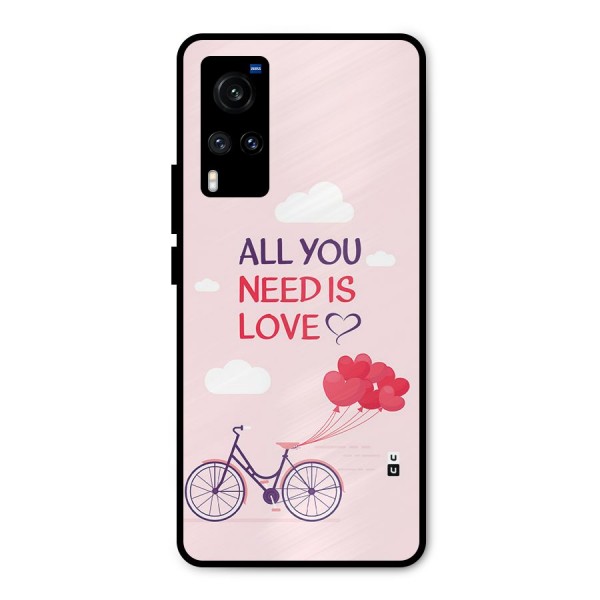 Cycle Of Love Metal Back Case for Vivo X60